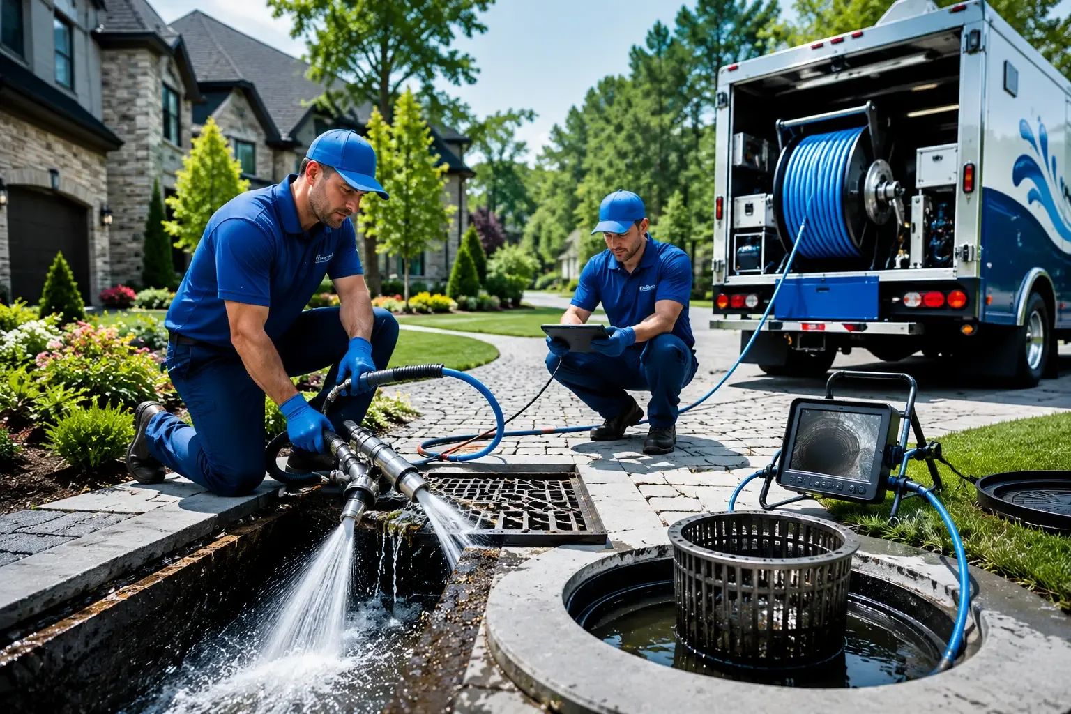 Local outdoor drain cleaning professionals in Hamburg, IA